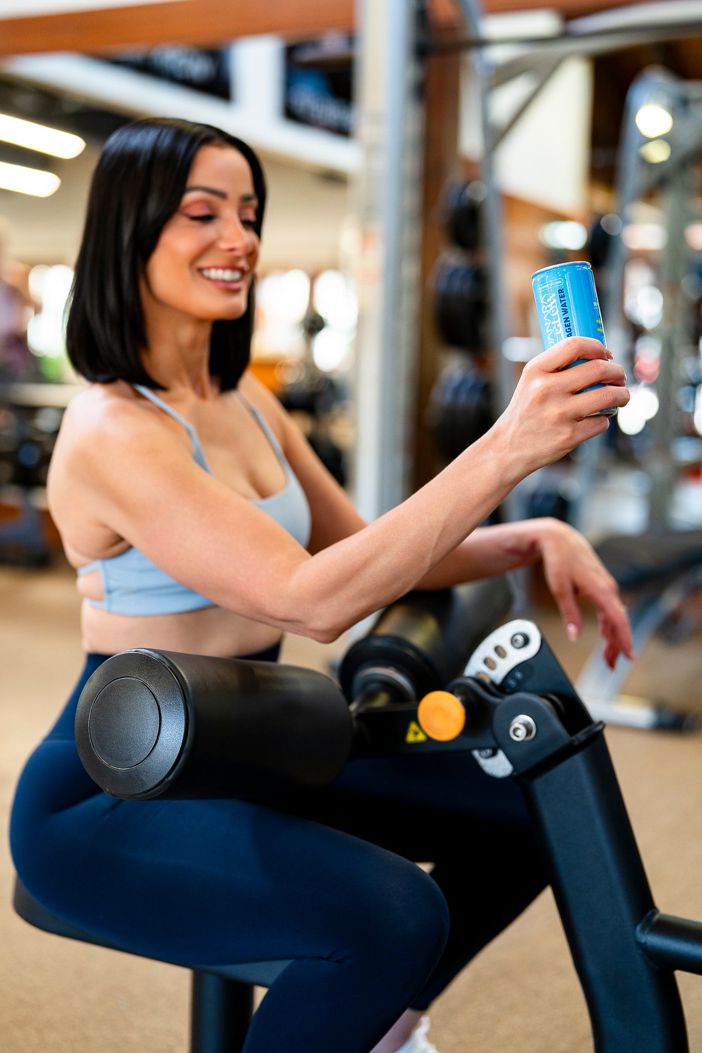 AQUANARA GLOW Collagen Water - Lime (12 Pack). 8.5 FL OZ